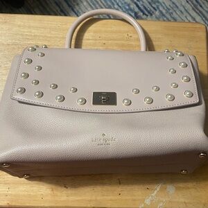 Kate Spade Pearl Flap Purse - Genuine Leather